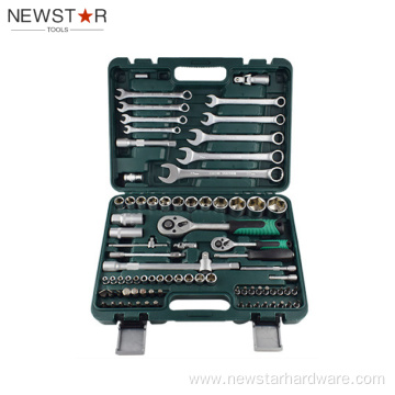 82 Pieces Mechanical Tool Box Hand Tool Set